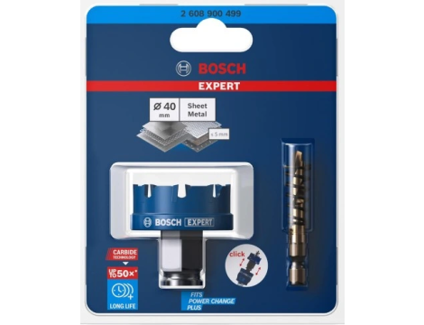 BOSCH OTWORNICA TCT EXPERT SHEETMET  40mm 2608900499