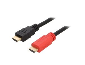 AK-330118-100-S Kabel HDMI 1.4 ze wzmacniaczem HDMI wtyk z obu stron 10m