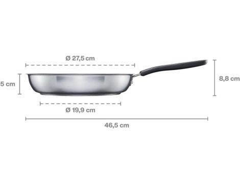 FISKARS PATELNIA 26cm  Z POWŁOKĄ CERAMICZNĄ FUNCTIONAL FORM