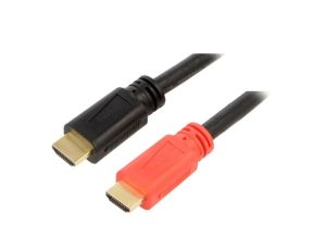 AK-330105-200-S Kabel HDMI 1.3 ze wzmacniaczem HDMI wtyk z obu stron PVC 20m
