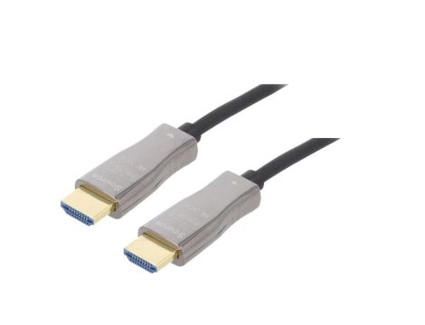 AK-330125-100-S Kabel HDCP 1.4,HDCP 2.2 HDMI 2.0 optyczny 10m