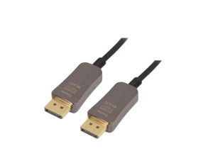 AK-340107-150-S Kabel DisplayPort 1.4,HDCP optyczny 15m