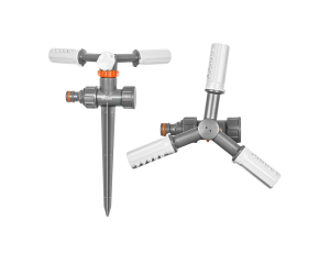 ZRASZACZ OBROTOWY 3-RAMIENNY NA KOLCU - BLISTER /WHITE LINE