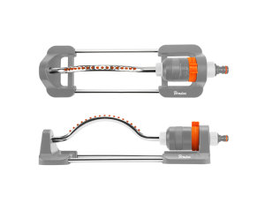 ZRASZACZ WAHDŁOWY RAMIĘ ALUMINIOWE /WHITE LINE