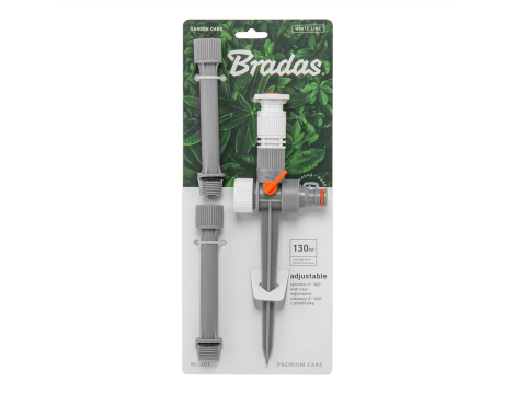 ZRASZACZ REGULOWANY 0-360°, Z ZAWOREM I PRZEDŁUŻKĄ /WHITE LINE - 2