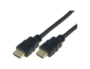 AK-330107-100-S Kabel HDMI 1.4 HDMI wtyk,z obu stron PVC 10m czarny 28AWG