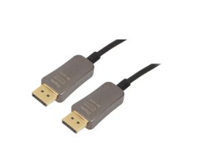 AK-340107-100-S Kabel DisplayPort 1.4,HDCP optyczny 10m