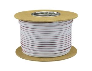 Przewód głośnikowy SMYp 2x0,75 biały CU miedź Elektrokabel 100m