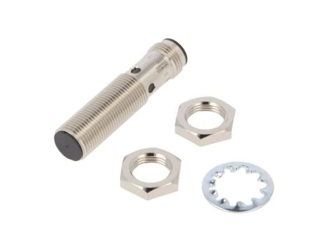 E2B-M12KS04-M1-B1 Czujnik indukcyjny o zasięgu 04mm, konfiguracji wyjścia PNP / NO, napięciu zasilania 1030VDC, obudowie M12