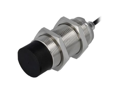 E2BM30LN30WPB12M Czujnik indukcyjny o zasięgu 030mm, konfiguracji wyjścia PNP / NO, napięciu zasilania 1030VDC, obudowie M30