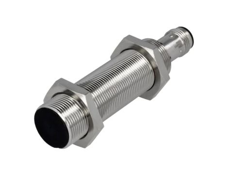 E2BM18LS08M1B1 Czujnik indukcyjny o zasięgu 08mm, konfiguracji wyjścia PNP / NO, napięciu zasilania 1030VDC, obudowie M18
