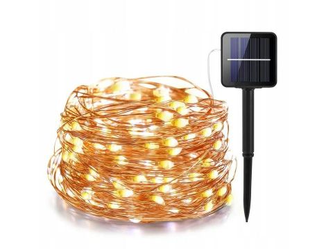 VOLTENO LAMPKA SOLARNA DRUCIK 100 LED /GIRLANDA