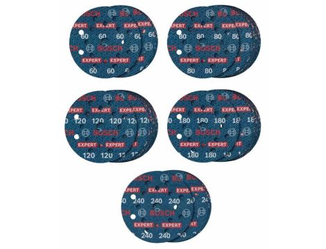 BOSCH FOLIA ŚCIERNA 125mm MIX 55szt. 2608902429
