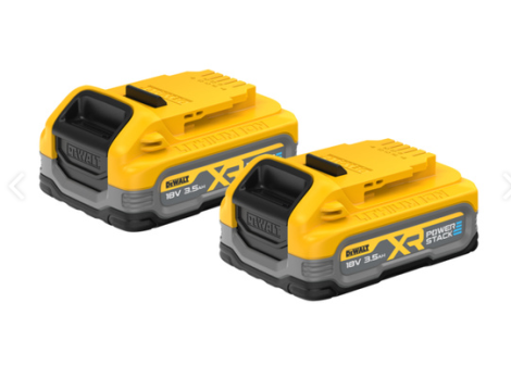 DEWALT AKUMULATOR 18V 3,5Ah POWERSTACK DCBP318S2 2szt.