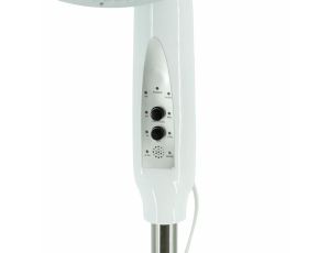 VOLTENO WENTYLATOR PODŁOGOWY BIAŁY+ PILOT 40cm PODSTAWA KOŁO - image 2