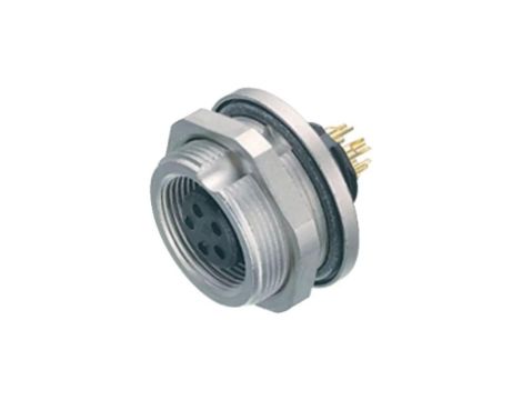 Złącze: M9 gniazdo żeńskie Pokrycie: złocony 125V IP67 PIN: 8 09 0428 80 08