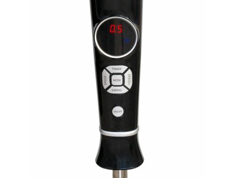 VOLTENO WENTYLATOR PODŁOGOWY CZARNY+ PILOT+WYŚWIETLACZ 40cm - 4