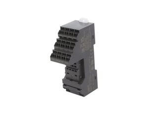 PYF-14-PU-L Akcesoria do przekaźników typu podstawka o liczbie pinów 14, kompatybilna z artykułami typu H3YN-4, montowana na szy