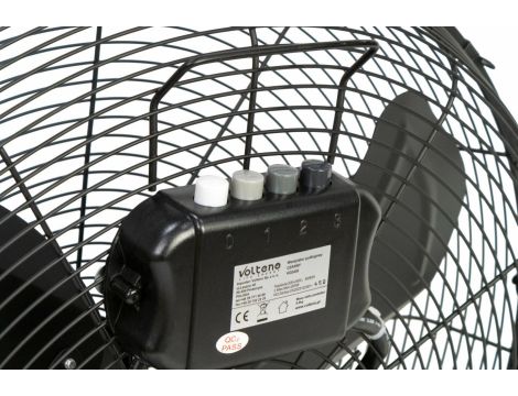 VOLTENO WENTYLATOR-CYRKULATOR PODŁOGOWY CZARNY 100W - 3