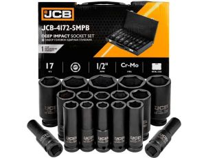 JCB NASADKI UDAROWE DŁUGIE kpl. 17el.1/2