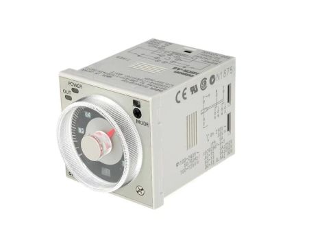 H3CR-A8/100-240 Przekaźnik czasowy o zakresie zliczania 0,05s300h, wyjściu typu DPDT, napięciu zasilania 100240VAC