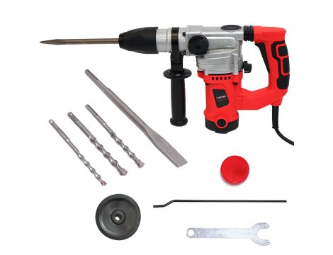 VERTEX MŁOT UDAR.SDS-PLUS 1150W/5J /3 WIERŁTA+2 DŁUTA+WALIZKA - 2