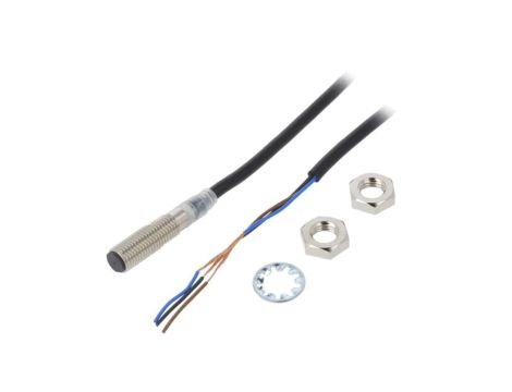 E2E-X4B1T8-2M Czujnik indukcyjny o zasięgu 04mm, konfiguracji wyjścia PNP / NO, napięciu zasilania 1030VDC, maksymalnym prądzi