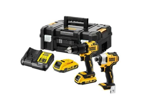 DEWALT ZESTAW COMBO 18V DCK2060L2T (DCD778+DCF787) 2x3,0Ah TSTAK II