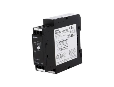 K8AK-TS1-24 Moduł typu przekaźnik nadzorczy temperatury o napięciu zasilania 24VAC/24VDC