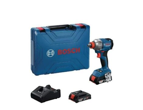 BOSCH KLUCZ UDAROWY 1/2" / HEX 1/4" GDX 18V-285 2x2,0Ah 285Nm 06019N2122