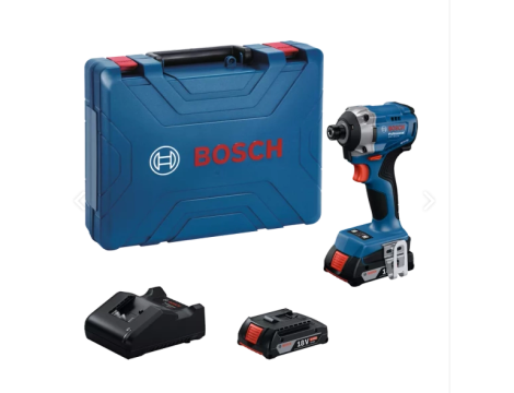 BOSCH ZAKRĘTARKA UDAR. GDR 18V-215 2x2,0Ah 215Nm WALIZKA 06019N2022