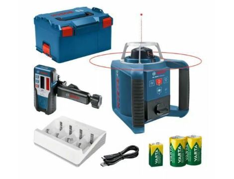 BOSCH LASER OBROTOWY GRL 300 HV +PILOT RC 1 +ODBIORNIK LR 1 LB 0601061505