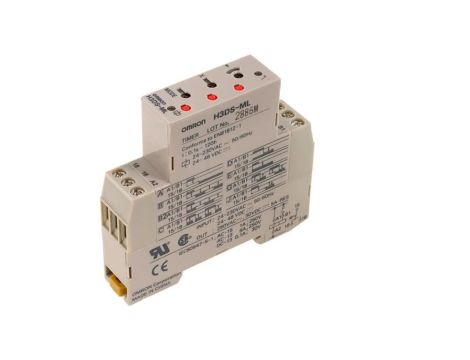H3DS-MLC Przekaźnik czasowy o zakresie zliczania 0,1s120h, wyjściu typu SPDT, napięciu zasilania 24230VAC