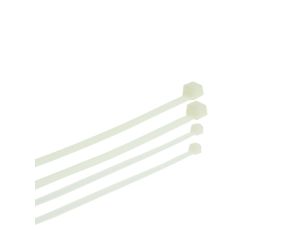 PLASTROL OPASKA PLASTIKOWA BIAŁA  2,5 x 150mm 100szt.