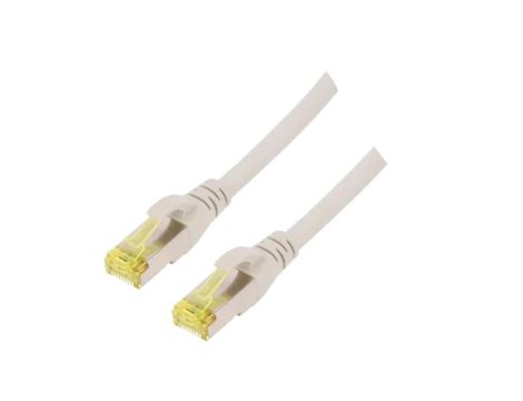 DK-1644-A-300 Patch cord S/FTP 6a linka Cu LSZH szary 30m 26AWG
