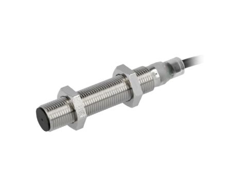 E2BM12LS04WPC12M Czujnik indukcyjny o zasięgu 04mm, konfiguracji wyjścia NPN / NO, napięciu zasilania 1030VDC, obudowie M12