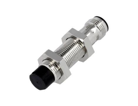 E2BM12KN08M1C1 Czujnik indukcyjny o zasięgu 08mm, konfiguracji wyjścia NPN / NO, napięciu zasilania 1030VDC, obudowie M12