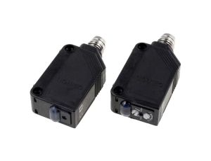 E3Z-T86A Czujnik fotoelektryczny o zasięgu 010m, konfiguracji wyjścia PNP, trybach pracy DARK-ON, LIGHT-ON