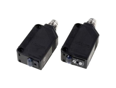 E3Z-T86A Czujnik fotoelektryczny o zasięgu 010m, konfiguracji wyjścia PNP, trybach pracy DARK-ON, LIGHT-ON