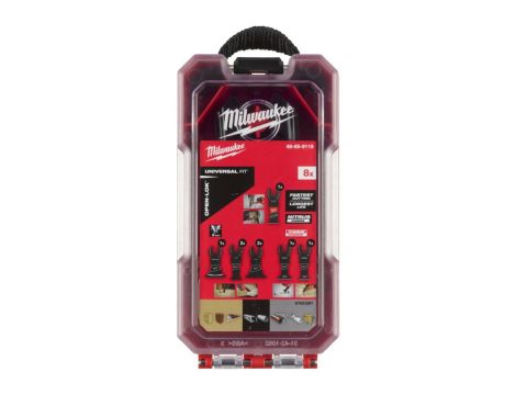 MILWAUKEE MT ZESTAW OSTRZY DO CIĘCIA WIELU MATERIAŁÓW 8szt.