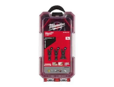 MILWAUKEE MT ZESTAW OSTRZY DO CIĘCIA WIELU MATERIAŁÓW 5szt.