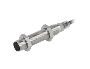 E2BM12LS04WPB22M Czujnik indukcyjny o zasięgu 04mm, konfiguracji wyjścia PNP / NC, napięciu zasilania 1030VDC, obudowie M12