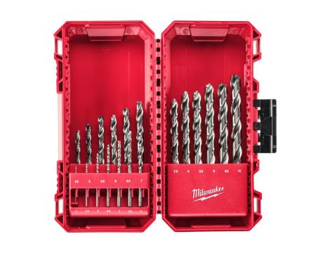 MILWAUKEE WIERTŁA DO METALU HSS-G THUNDERWEB KOMPLET 19 sztuk 1-10mm
