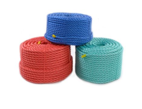 LINA POLIPROPYLENOWA KRĘCONA 10mm  / 110mb LINOTECH - 2