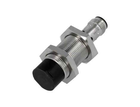 E2BM18KN10M1B2 Czujnik indukcyjny o zasięgu 010mm, konfiguracji wyjścia PNP / NC, napięciu zasilania 1030VDC, obudowie M18