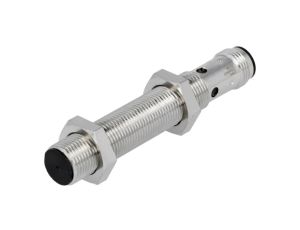 E2BM12LS04M1B2 Czujnik indukcyjny o zasięgu 04mm, konfiguracji wyjścia PNP / NC, napięciu zasilania 1030VDC, obudowie M12