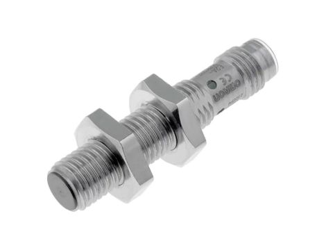 E2AS08KS02M1B2 Czujnik indukcyjny o zasięgu 02mm, konfiguracji wyjścia PNP / NC, napięciu zasilania 1224VDC, maksymalnym prądz