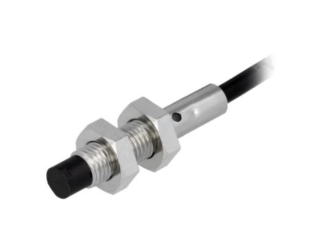 E2BS08KN04WPC12M Czujnik indukcyjny o zasięgu 04mm, konfiguracji wyjścia NPN / NO, napięciu zasilania 1030VDC, maksymalnym prą