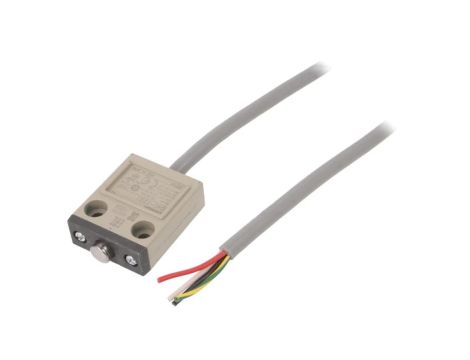 D4C-1201 Wyłącznik krańcowy z głowicą typu trzpień Ø10mm, konfiguracją wyjścia NO + NC