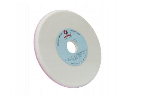 ANDRE ŚCIERNICA PROFILOWANA 200mm x10/7mm x 32mm 99A60N7/CRA60O7 VTE10-35 BIAŁO-RÓŻOWA  "TYP 1YC"